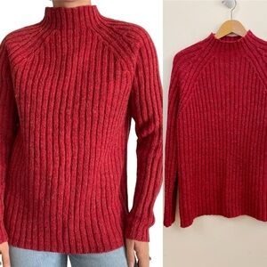 Vintage Express Tricot Made in Australia Mockneck Sweater